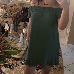 Express off the shoulder dress